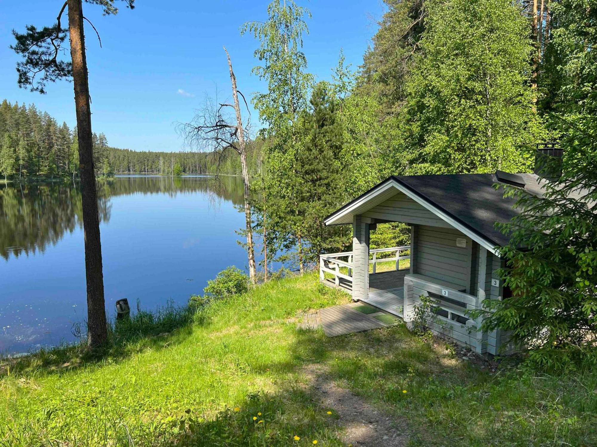 Ahvenlampi Camping Saarijärvi Dış mekan fotoğraf